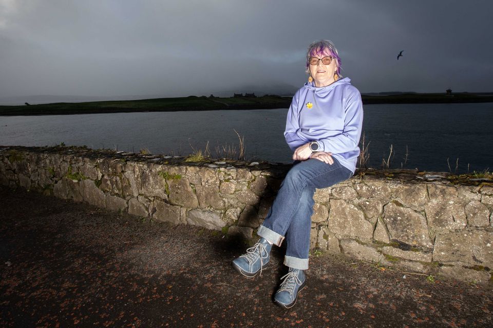 Síle Nic Suibhne at Rosses Point in Sligo. Photo: Brian Farrell